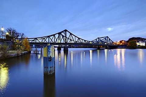 Glienicker Bruecke bridge, Potsdam, Brandenburg, Germany, Europe