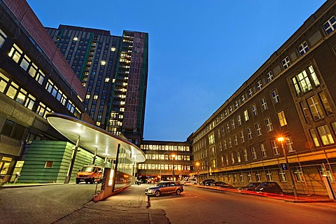 Entrance to the emergency room of the Charite hospital, Berlin, Germany, Europe