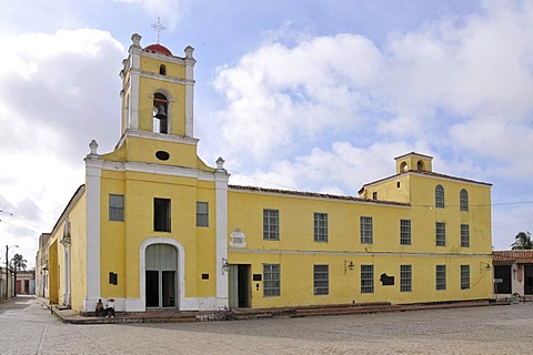 Museo de San Juan de Dios, Plaza San Juan de Dios, historic district of Camagueey, Cuba, Caribbean, Central America