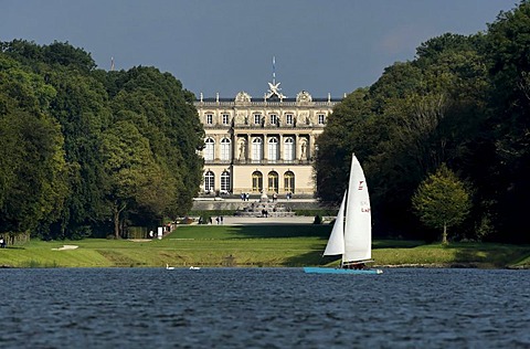 Schloss Herrenchiemsee Castle, Chiemgau, Upper Bavaria, Germany, Europe