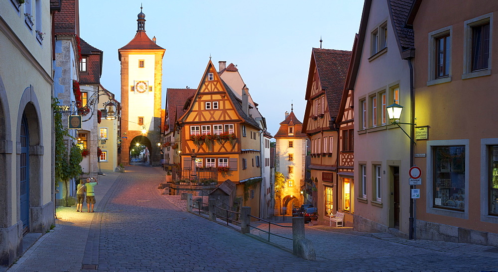 Rothenburg ob der Tauber, Bavaria, Germany, Europe