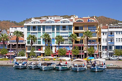 Port, Marmaris, Turkish Aegean, Turkey, Asia