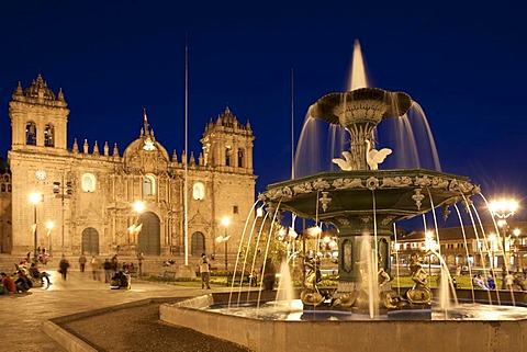 Cathedral of Santo Domingo, Plaza Mayor, Cuzco, Cusco, Peru, South America