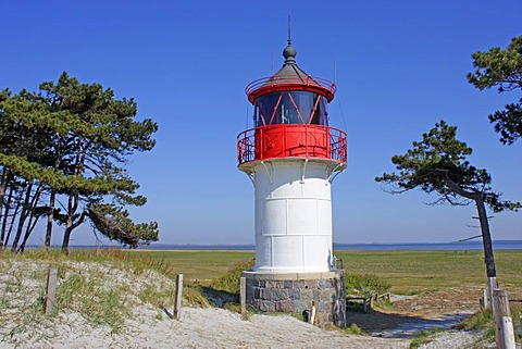 Quermarkenfeuer, Southern Lighthouse, Gellen, Hiddensee Island, Mecklenburg-Western Pomerania, Germany, Europe