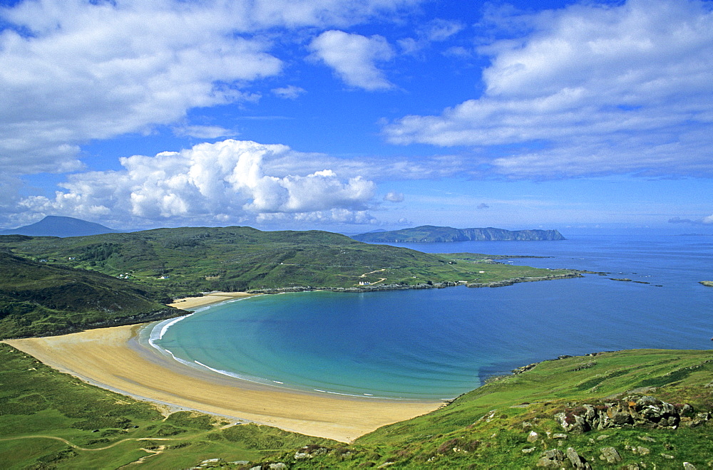 Beach near Melmore Head, County Donegal, Ireland, Europe