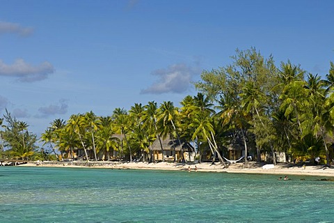 Pearl Beach Resort, Tikehau coral atoll, Tuamotu Archipelago, French Polynesia, Pacific Ocean