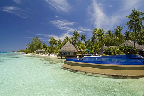 Kia Ora Resort, Rangiroa, Tuamotu Archipelago, French Polynesia, Pacific Ocean