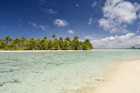 Beach, Fakarava, Havaiki-te-araro, Havai'i or Farea atoll, Tuamotu Archipelago, French Polynesia, Pacific Ocean