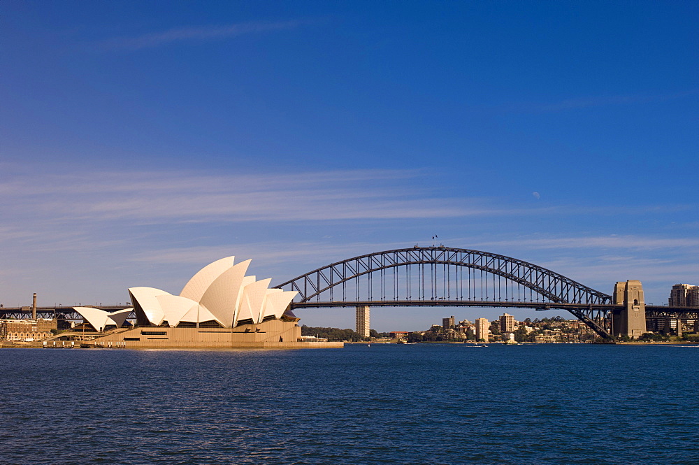 Opera House and Harbour Bridge, Sydney, New South Wales, Australia