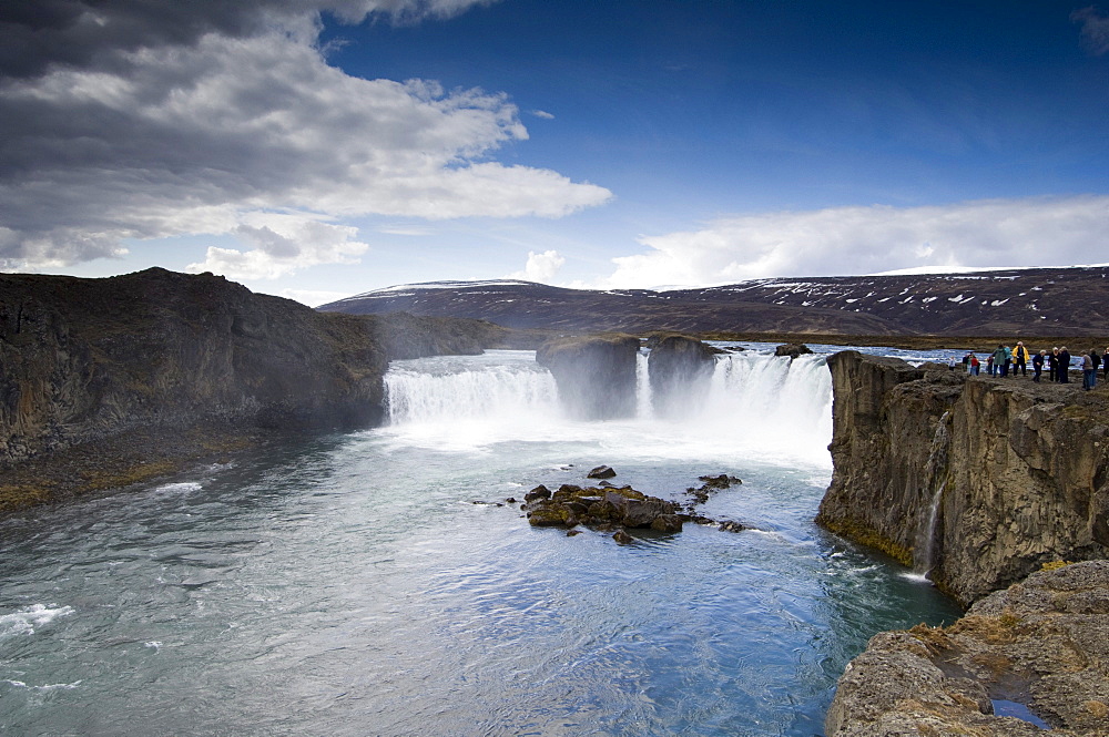 Godafoss waterfalls, Iceland, Europe