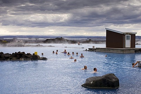 Geothermal hot spring, Reykjahlid, Iceland, Europe