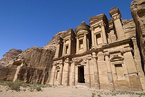 The Monastery, Al Deir, Petra, Jordan, Middle East