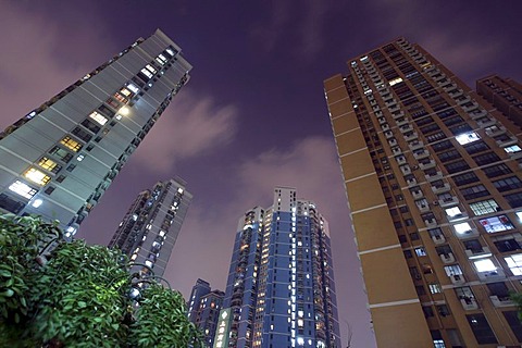 Residential complex, Shanghai, China, Asia