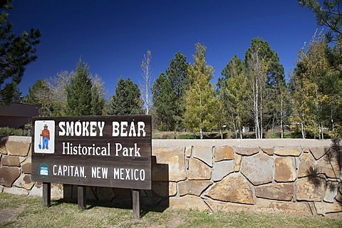 Smokey Bear Historical Park, Capital, New Mexico, USA