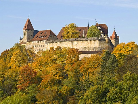 Veste Coburg castle, Coburg, Franconia, Bavaria, Germany, Europe