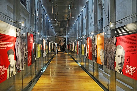 Exhibition, National Library, Santiago de Chile, Chile, South America