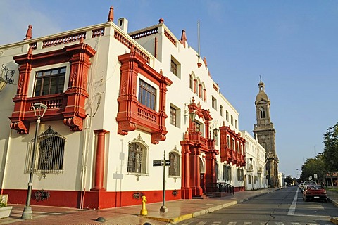 Palace of Justice, Cathedral, La Serena, Norte Chico, Northern Chile, Chile, South America