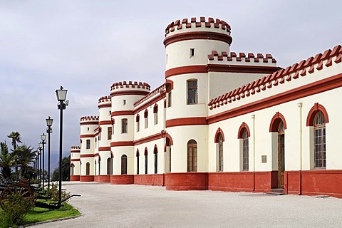 Military barracks, military, regiment, Park, Santa Lucia, La Serena, Norte Chico, northern Chile, Chile, South America