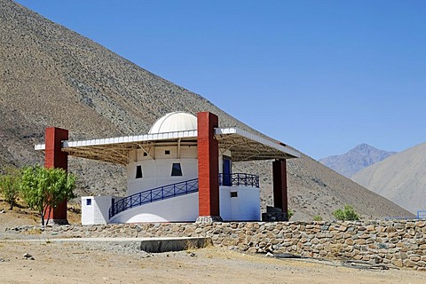 Mamalluca observatory, Vicuna, Valle d'Elqui, Elqui valley, La Serena, Norte Chico, northern Chile, Chile, South America