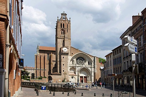 Saint Etienne Cathedral, Toulouse, Haute Garonne, France, Europe