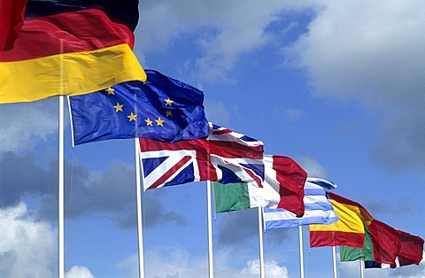 European flags