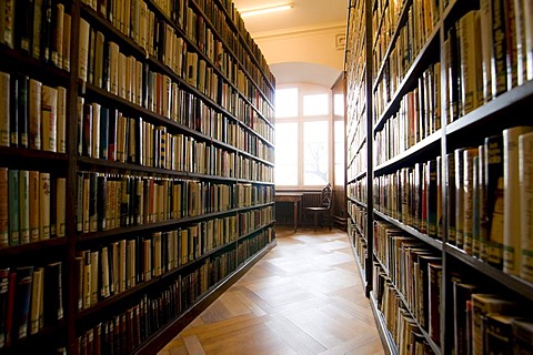 Library of the Allgemeine Lesegesellschaft Basel general reading society, Basel, Switzerland, Europe