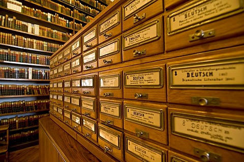 Library of the Allgemeine Lesegesellschaft Basel general reading society, Basel, Switzerland, Europe