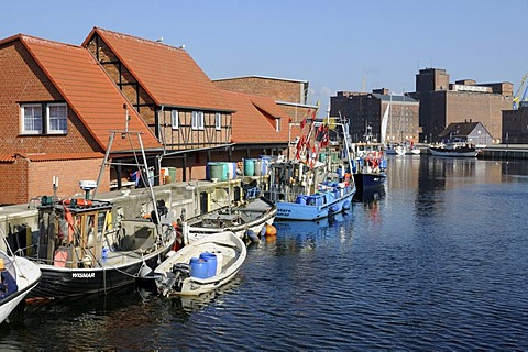 Port of Wismar, Mecklenburg-Western Pomerania, Germany, Europe