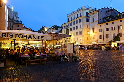 Piazza Campo de Fiori, Rome, Italy, Europe