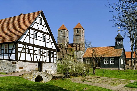 Museum of Henneberg, Kloster Vessra, Thuringia, Germany, Europe