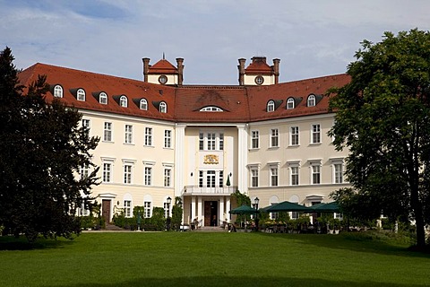 Schloss Luebbenau Castle, Luebbenau, Spreewald, Brandenburg, Germany, Europe