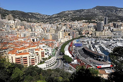 Monte Carlo harbor, Principality of Monaco, Cote d'Azur, Europe