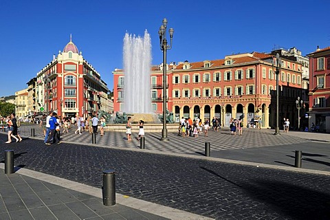 Place Massena square, Nice, Departement Alpes-Maritimes, Region Provence-Alpes-Cote d'Azur, France, Cote d'Azur, Europe