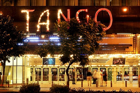 Venue for tango shows at Avenida 9 de Julio avenue, Montserrat district, Buenos Aires, Argentina, South America