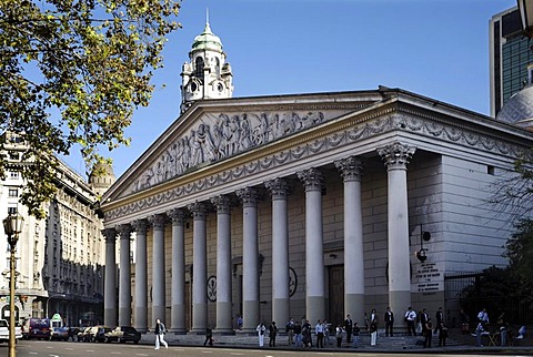 The Buenos Aires Metropolitan Cathedral at Plaza de Mayo square, Montserrat district, Buenos Aires, Argentina, South America