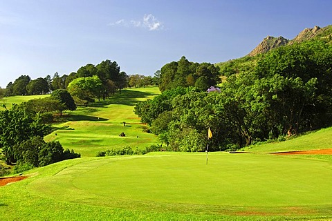 18-hole golf course at the Royal Swazi Spa Valley Resort, Ezulwini, Swaziland, Africa