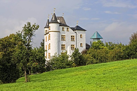 Schloss Berg castle, Nenning, Saarland, Germany, Europe