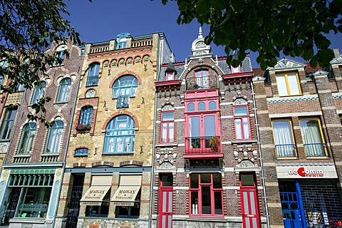 Art Nouveau buildings in Venlo, Netherlands, Europe