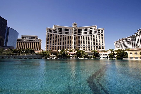 The Hotel Bellagio on Las Vegas Blvd, Las Vegas, Nevada, USA