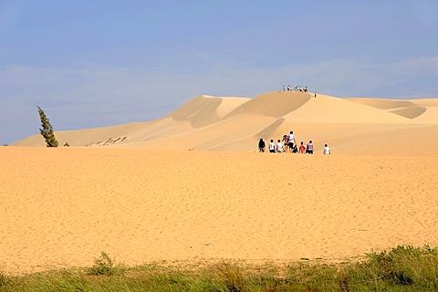 The White Sand Dunes, Bau Trang, near Mui Ne, South Vietnam, Southeast Asia