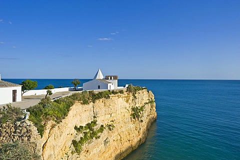 Nossa Senhora da Rocha Chapel, Armacao de Pera, Silves, Algarve region, Portugal, Europe