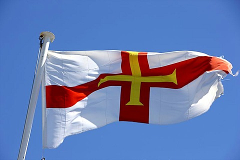 Flag of Guernsey island