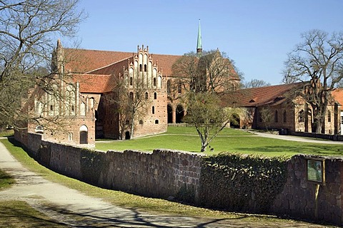 Kloster Chorin abbey, Barnim, Brandenburg, Germany, Europe