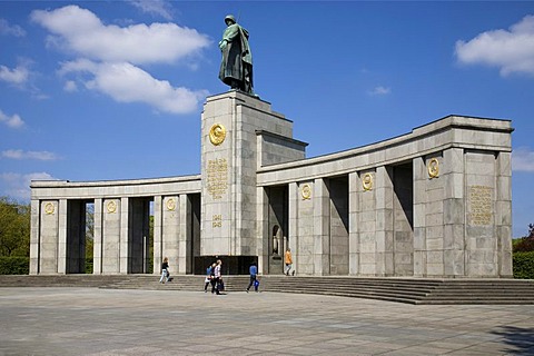 Soviet Memorial, Tiergarten, Berlin, Germany, Europe