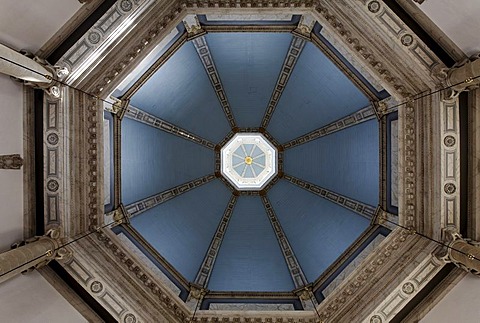 Baroque dome of Ooostkerk church, Middelburg, Walcheren peninsula, Zeeland province, South Holland, Netherlands, Benelux, Europe