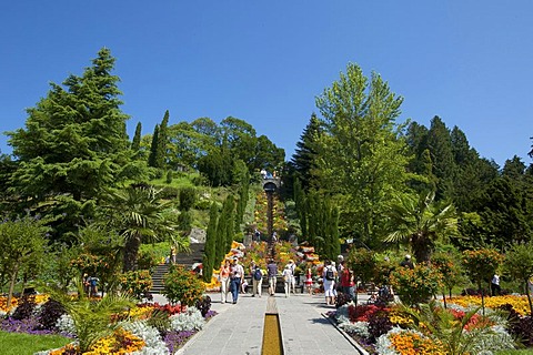 Mainau flowering island, Lake Constance, Baden-Wuerttemberg, Germany, Europe