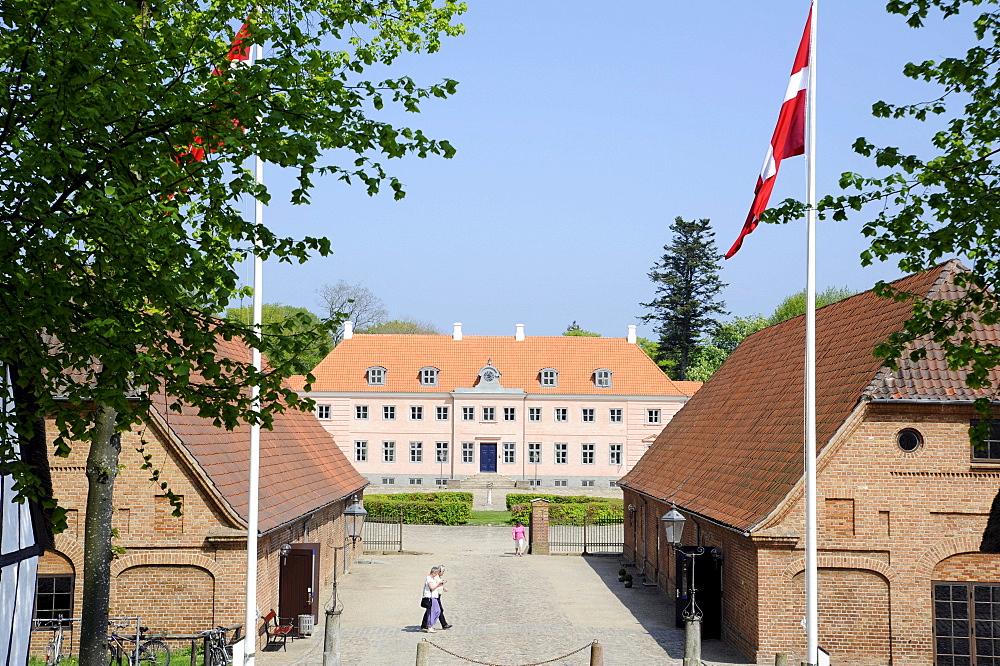 MoesgÃƒâ€šrd Museum, a former manor house, Ã¢â€°Ë†rhus or Aarhus, Jutland, Denmark, Europe