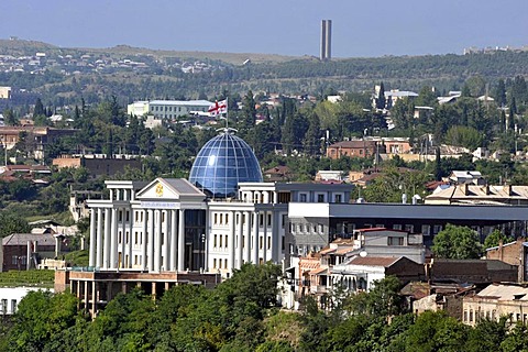 Presidential Palace, historic town centre, Tbilisi, Georgia, Western Asia