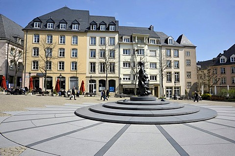 Place de Clairfontaine square, old town, city of Luxembourg, Europe