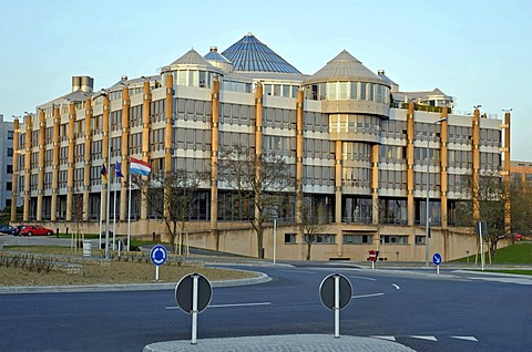 Deutsche Bank building, Kirchberg district, city of Luxembourg, Europe